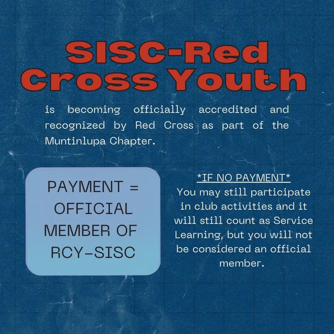 🚨 ATTENTION! RCY-SISC is now... - Red Cross Youth - SISC
