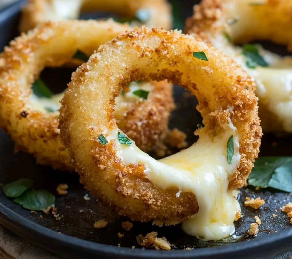 recipes every day | Cheese-Stuffed Onion Rings | Facebook