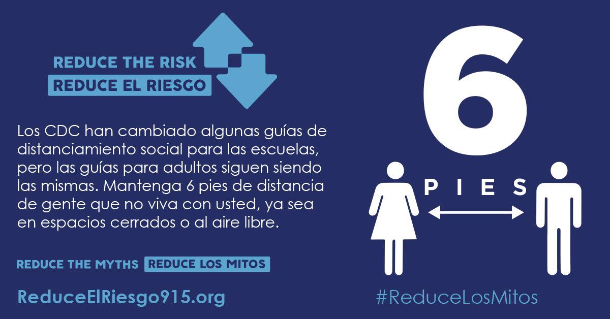 Los CDC han cambiado... - El Paso County Community Services