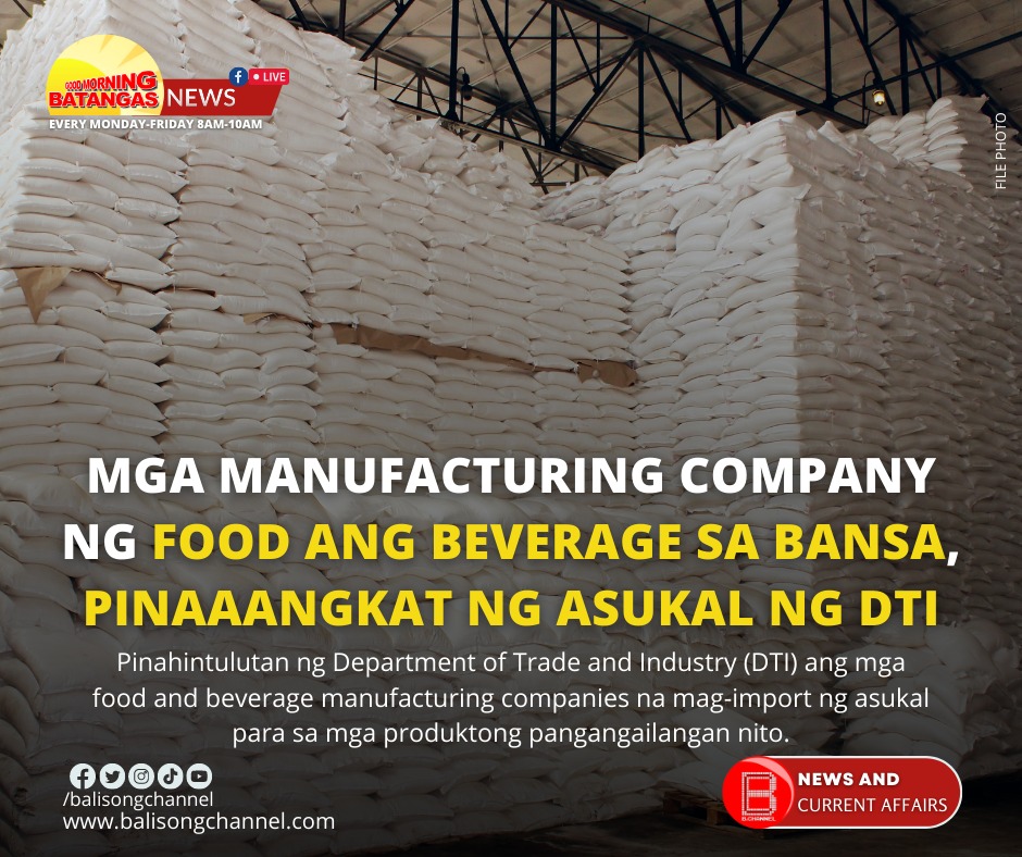 Balisong Channel - Sinabihan ng Department of Trade and Industry (DTI ...