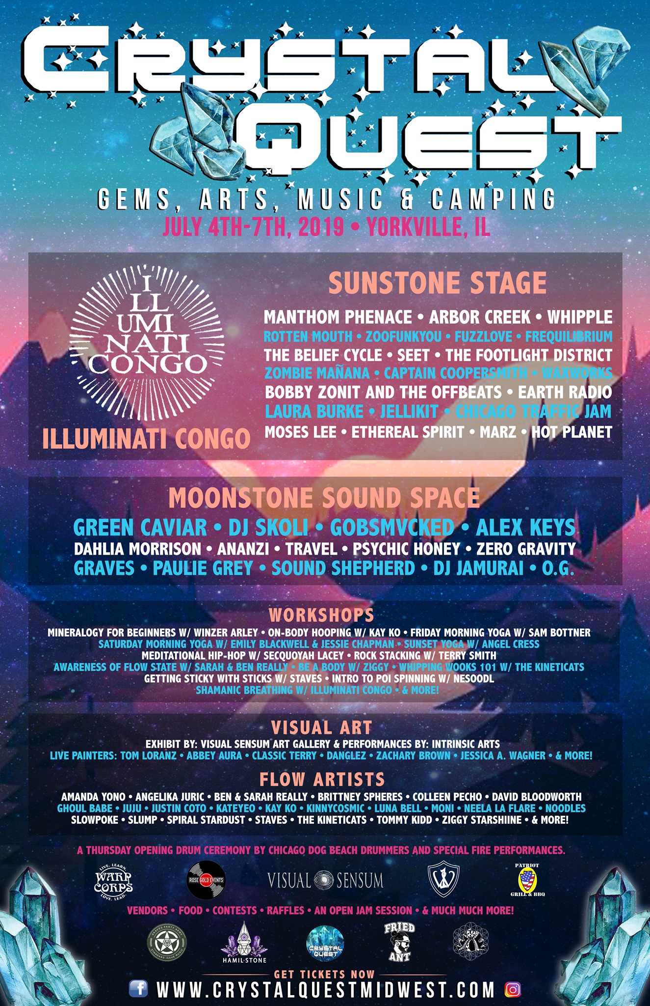 Earth Radio - The official flyer for Crystal Quest: Gems,... | Facebook