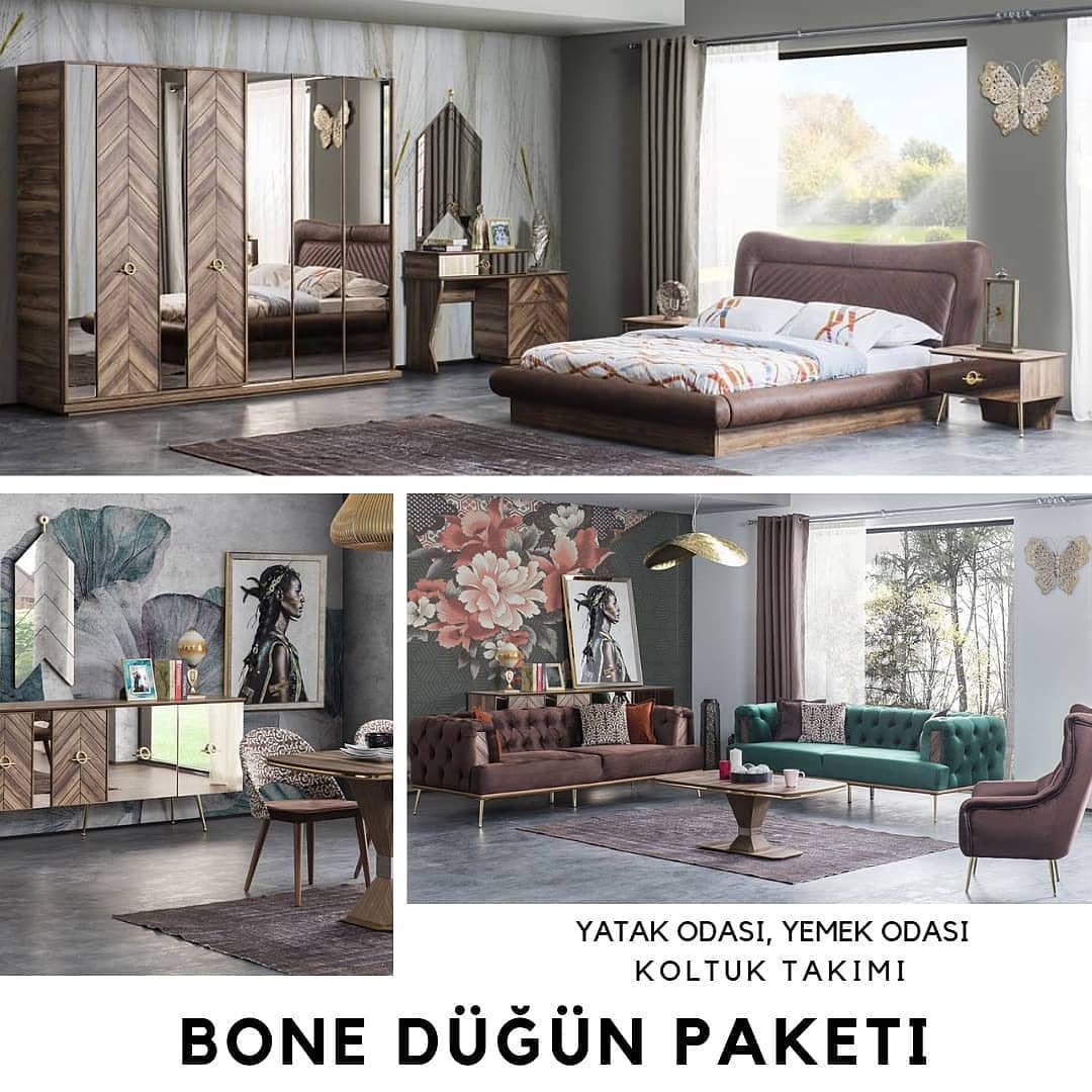 Bone Yatak Odasi Ozgur Mobilya