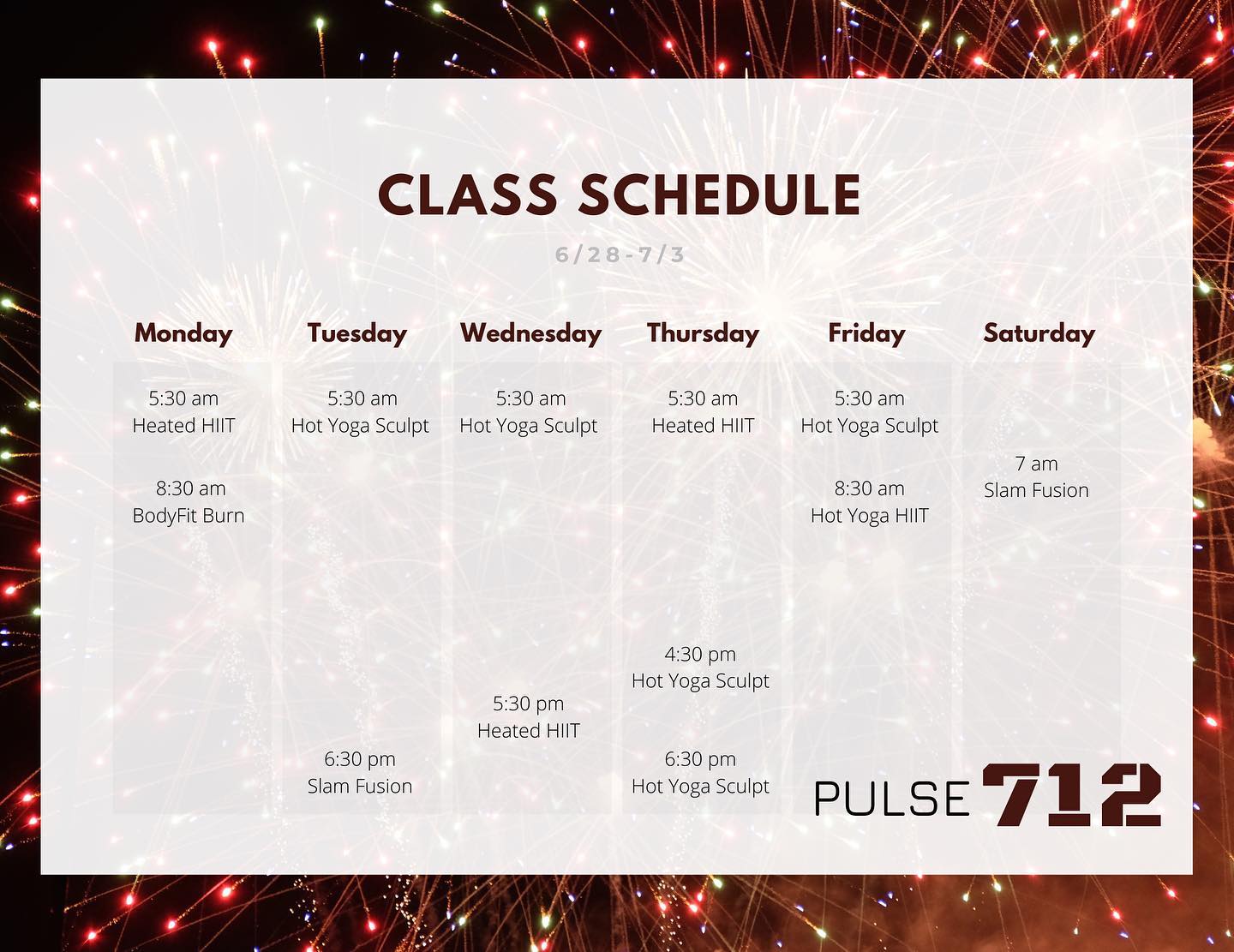 Pulse 712 Fitness Studio | Rock Valley IA