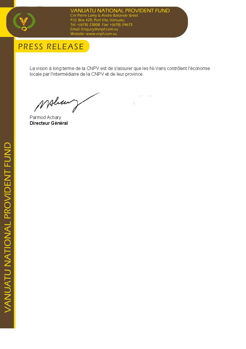 Vanuatu National Provident Fund - Home