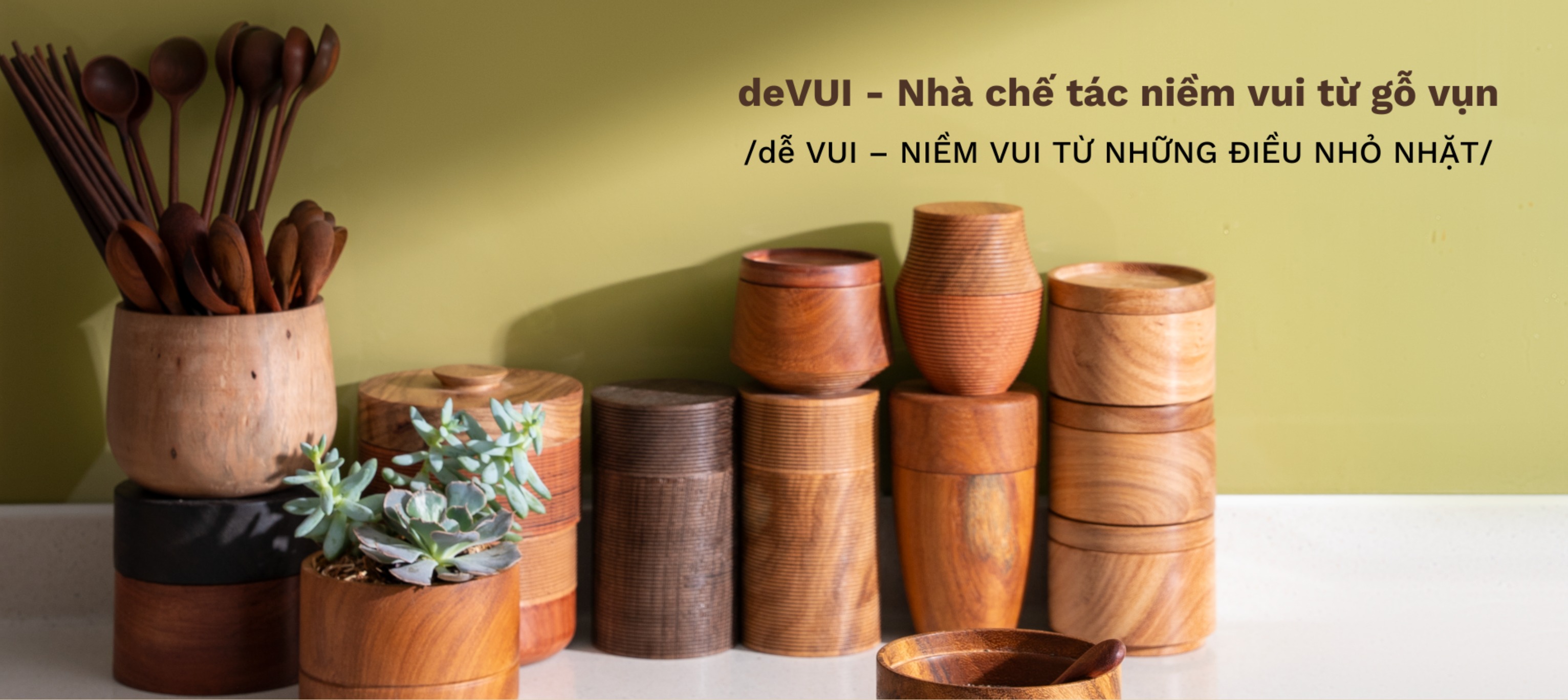 Devui - Nhà chế tác niềm vui từ gỗ