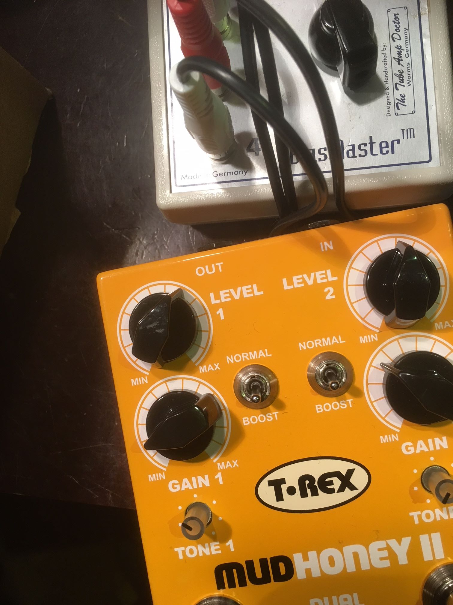Here is a little sound bite of a Rockman Ultimatum Distortion