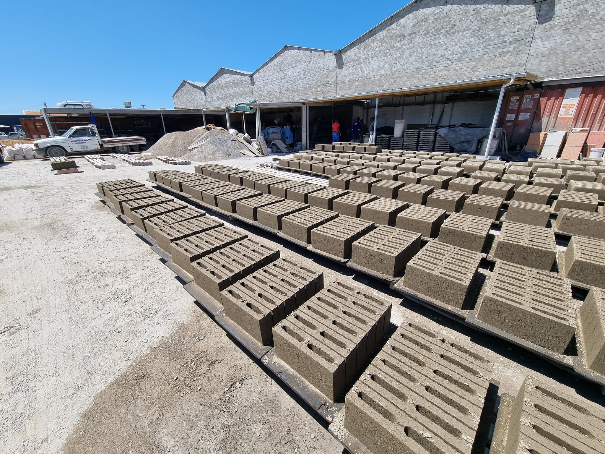 M90 block production day... - Retreat Block and Brick