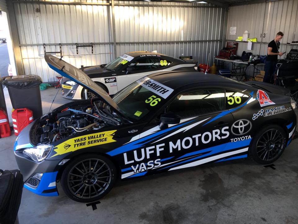 All setup ready for Round One of of... - Baxter-Smith Racing