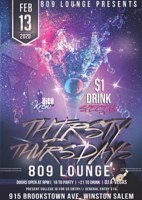 809 Lounge | Winston-Salem NC
