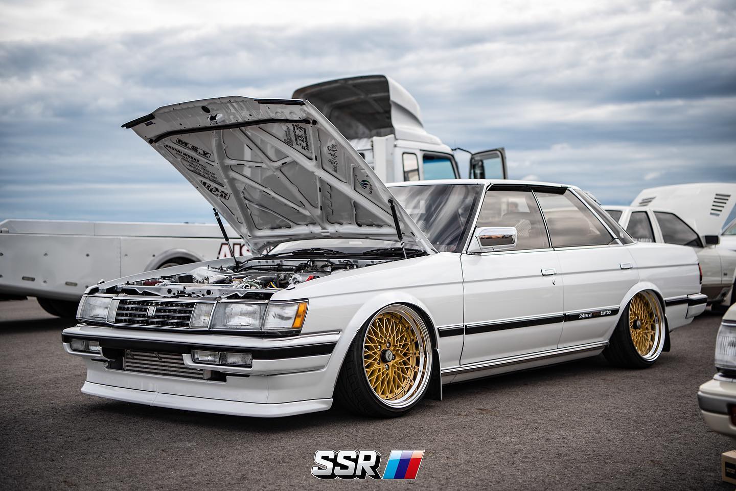 SSR Wheel - SSR × MARK Ⅱ FORMULA MESH Color : FM GOLD... | Facebook