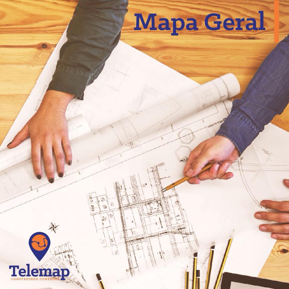 Telemap - No mapa geral, representamos todos os...