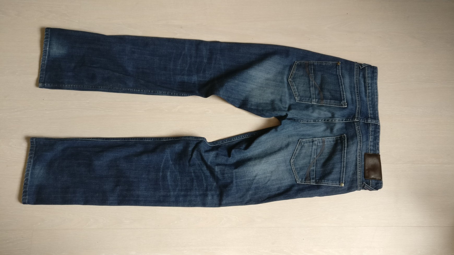 Jean Homme Celio Marine Taille 38 Coupe Regular - Neuf (vendu En Occasion Très Bon état)