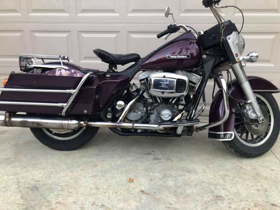 Sold*FOR SALE 1983 Harley Davidson FLHP Deluxe 80” shovelhead