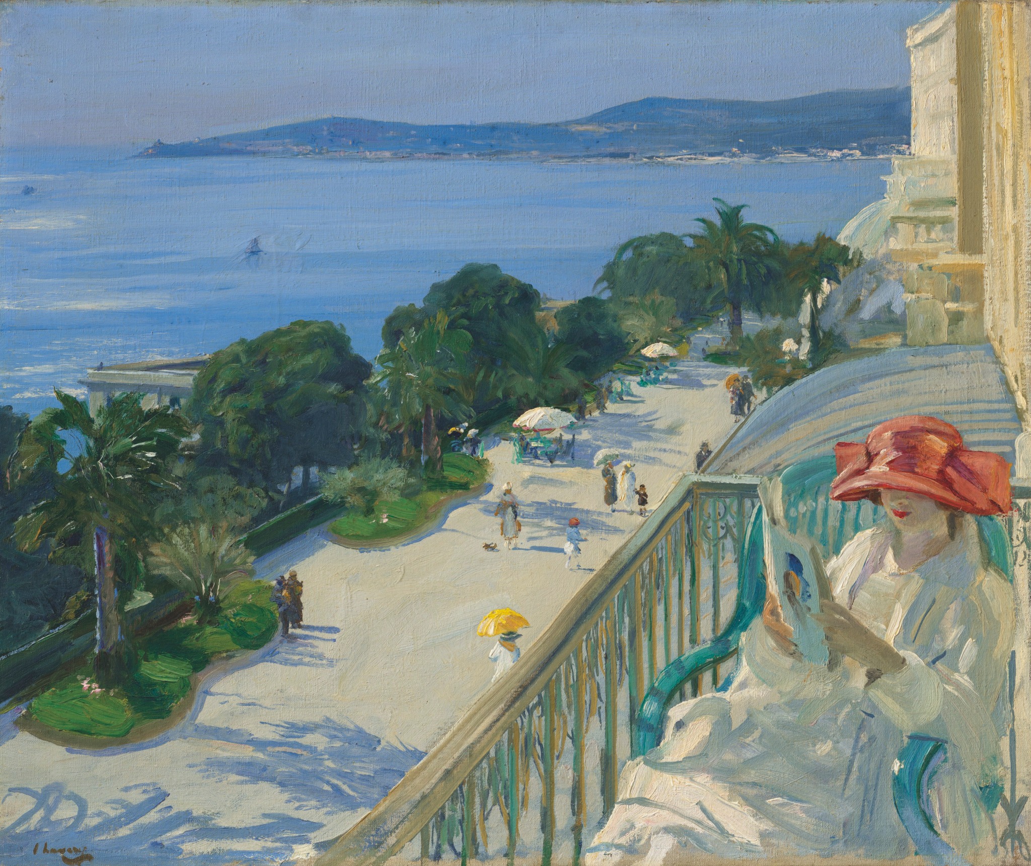 画家 John Lavery の 「ハネムーン」 The Honeymoon