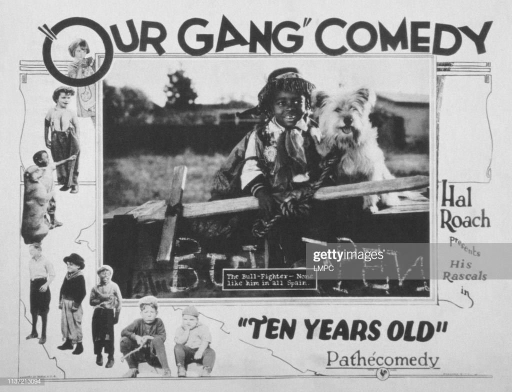 Little Rascals History - Farina and Buster the Dog getting ready for a ...