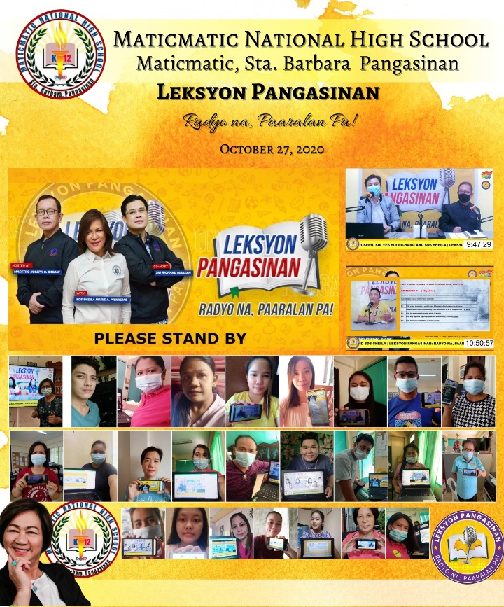 LEKSYON PANGASINAN... - DepEd Tayo Maticmatic NHS 300225 | Facebook
