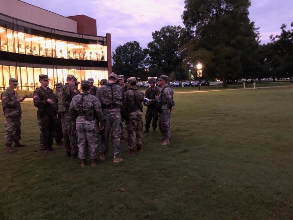 Ranger PT with MSG Bacon! - Harding University Army ROTC