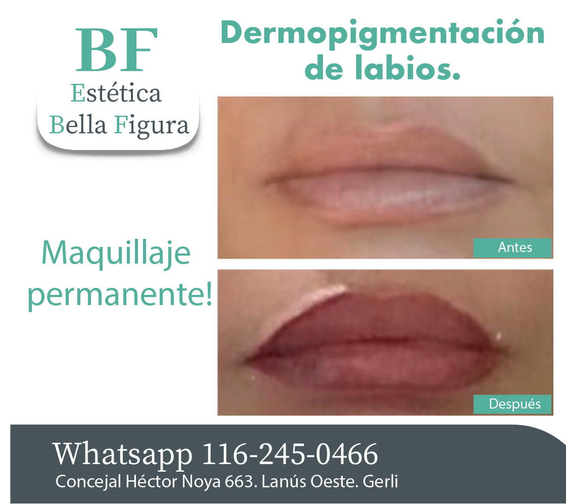 Estetica - DERMOPIGMENTACIÓN DE LABIOS - MAQUILLAJE PERMANENTE La ...
