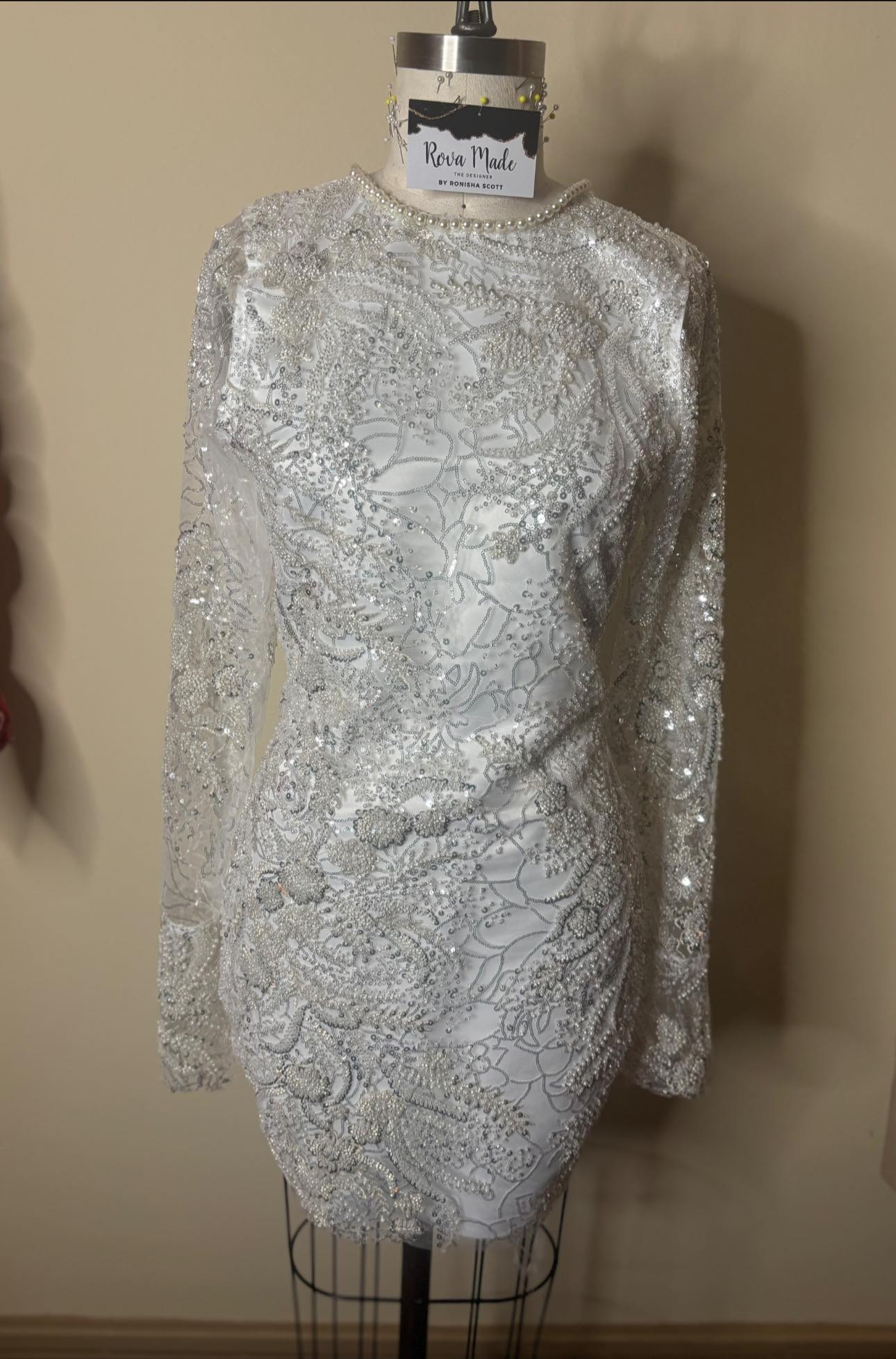isobel white lace high neck bodycon dress Grandma's porcelain doll inspiration for my outfit How To Style A