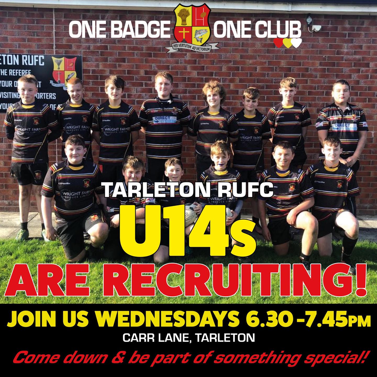 Tarleton Rugby - OUR U14s ARE RECRUITING CALLING ALL YEAR... | Facebook