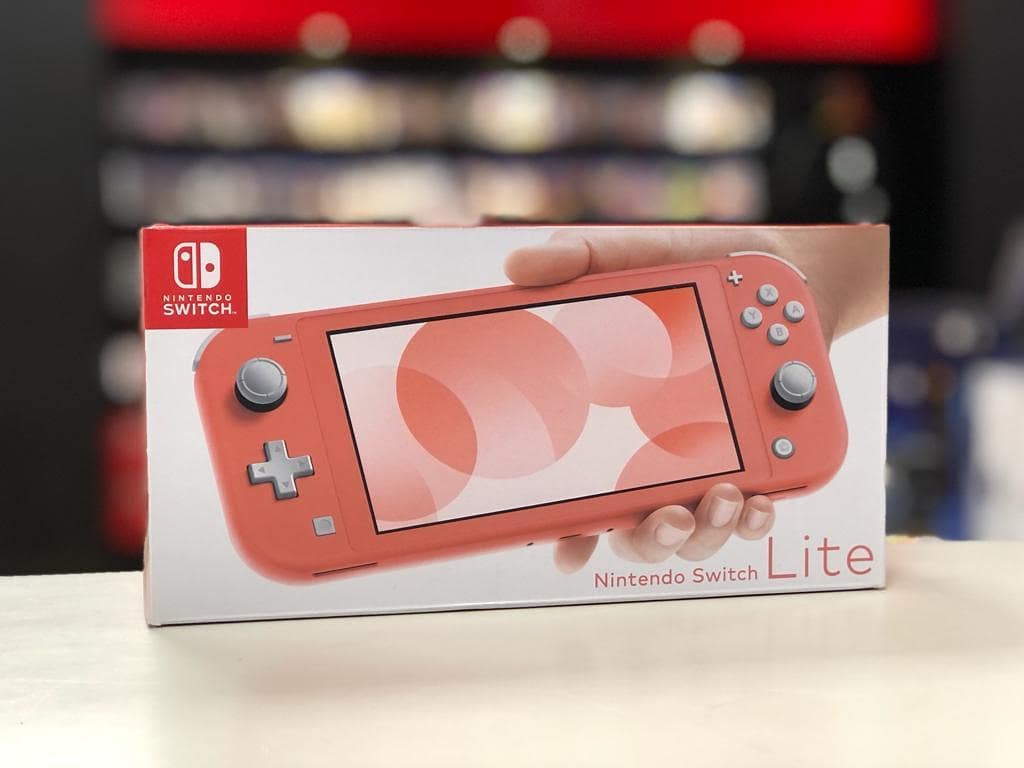 NEW COLOUR!! NINTENDO SWITCH LITE (CORAL) IN STOCK🔥🔥🔥🔥🔥 TEL