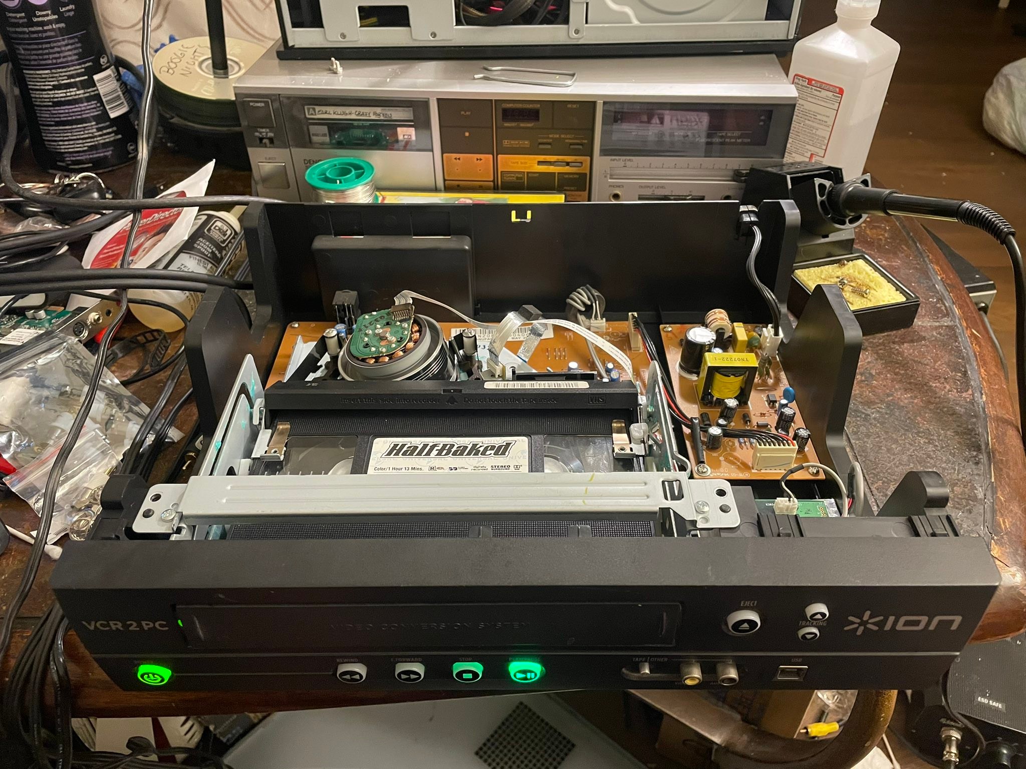 Ion VCR 2 PC mainboard and mechanism analysis