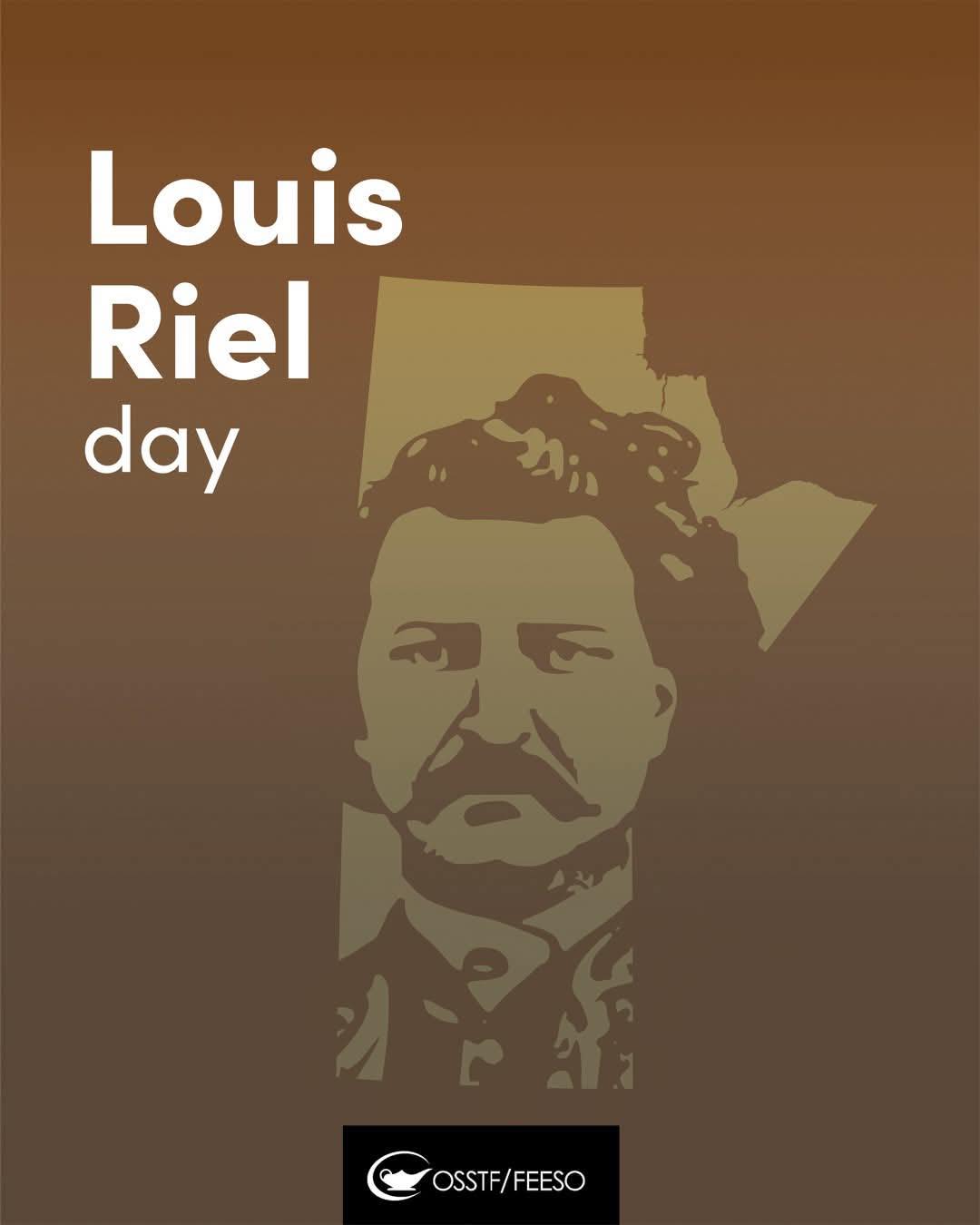 MP - Today we honour Louis Riel, Métis leader, visionary, and defender ...
