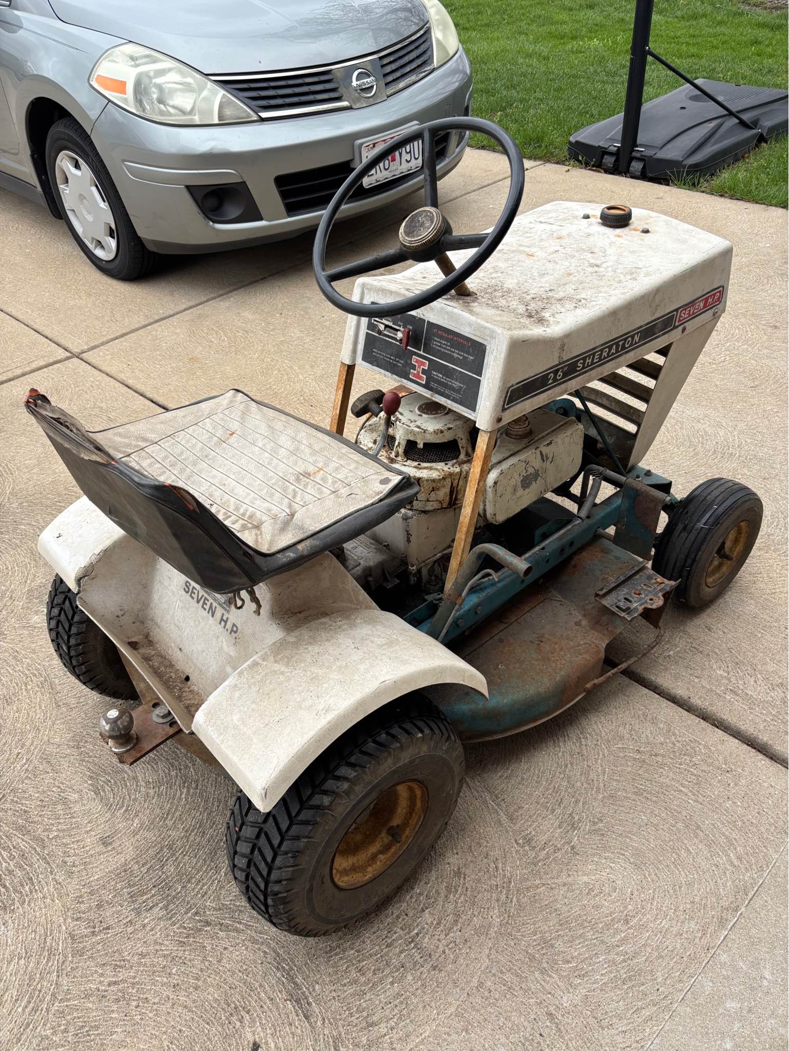 1968 Vintage Huffy Riding Mower PROJECT - Lawn Mowers - O'Fallon ...
