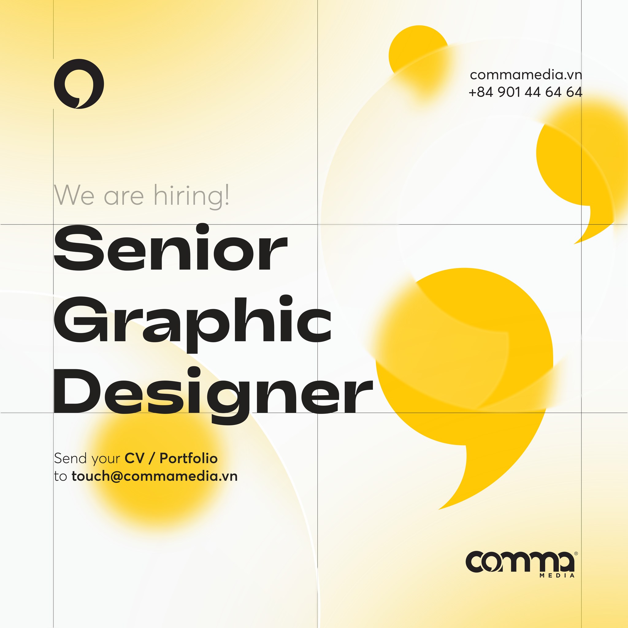 Comma Creative - Xin chào các ứng viên tiềm năng, Comma... | Facebook
