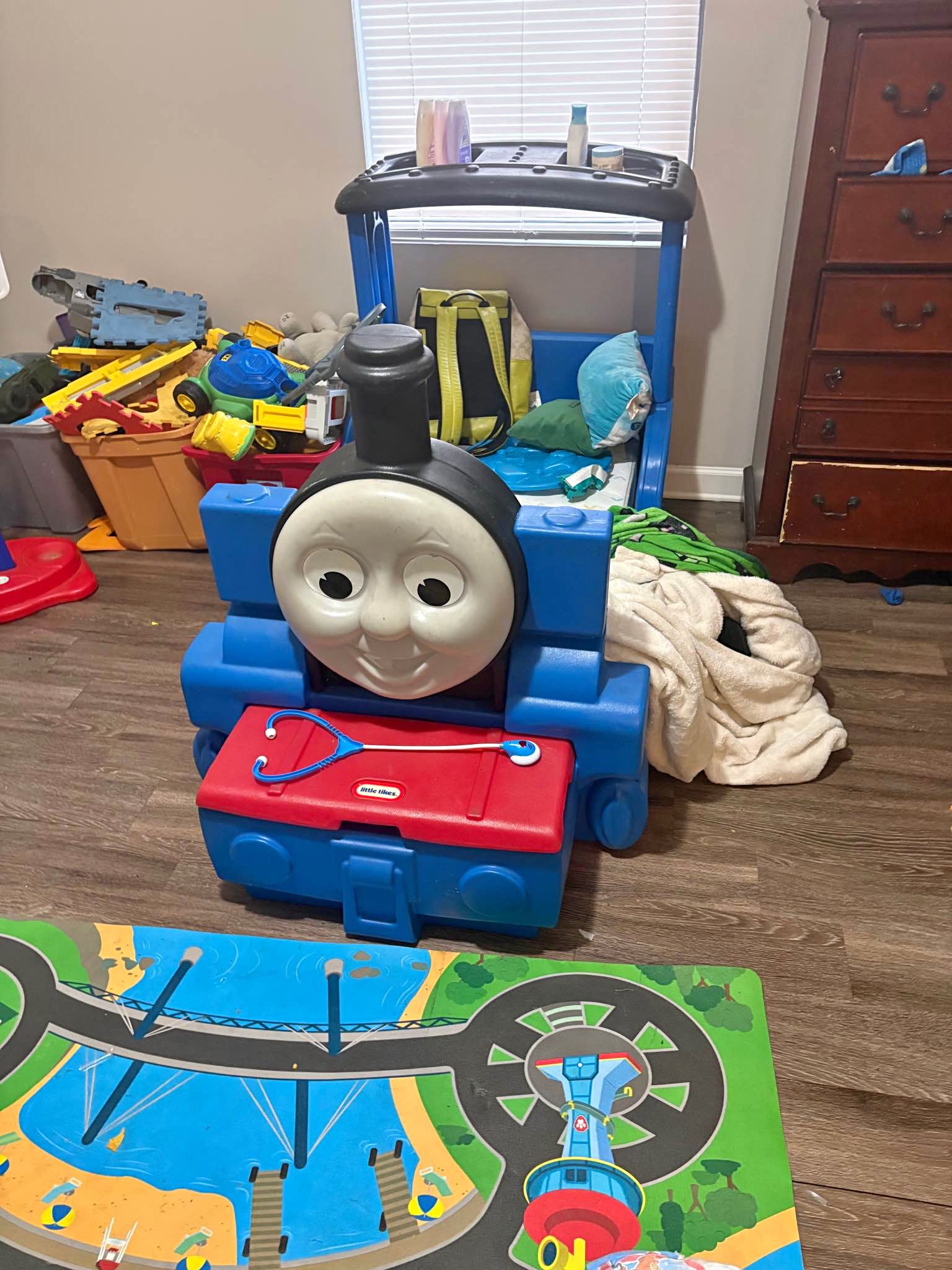 Little Tikes Thomas & Friends Toddler Bed and Toy Box - Beds & Bed 