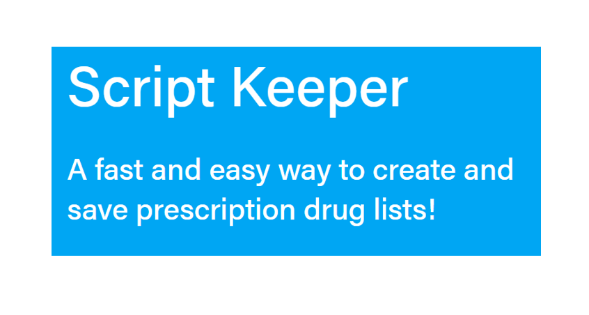 Rx Script Keeper