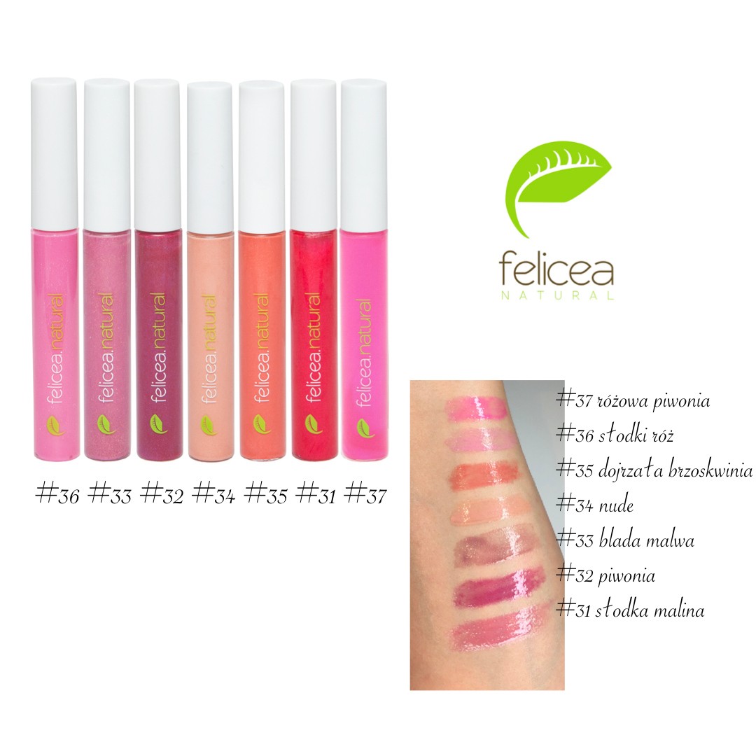 Felicea - Naturalny błyszczyk do ust @felicea.pl 💕 Jak używać? Nakładaj ...
