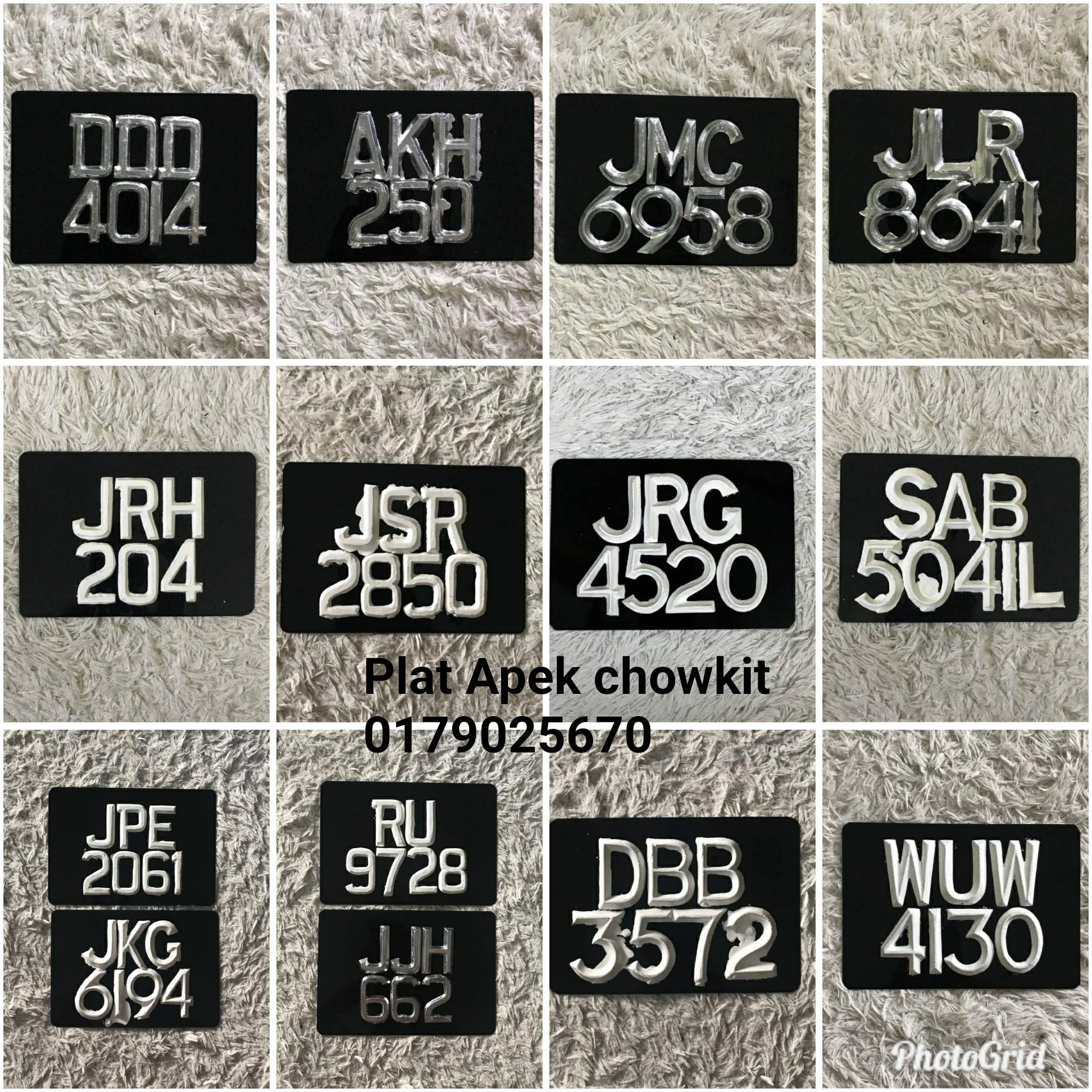 Plat Rivet Motor Original Timah 4 Segi Batu Shopee Malaysia