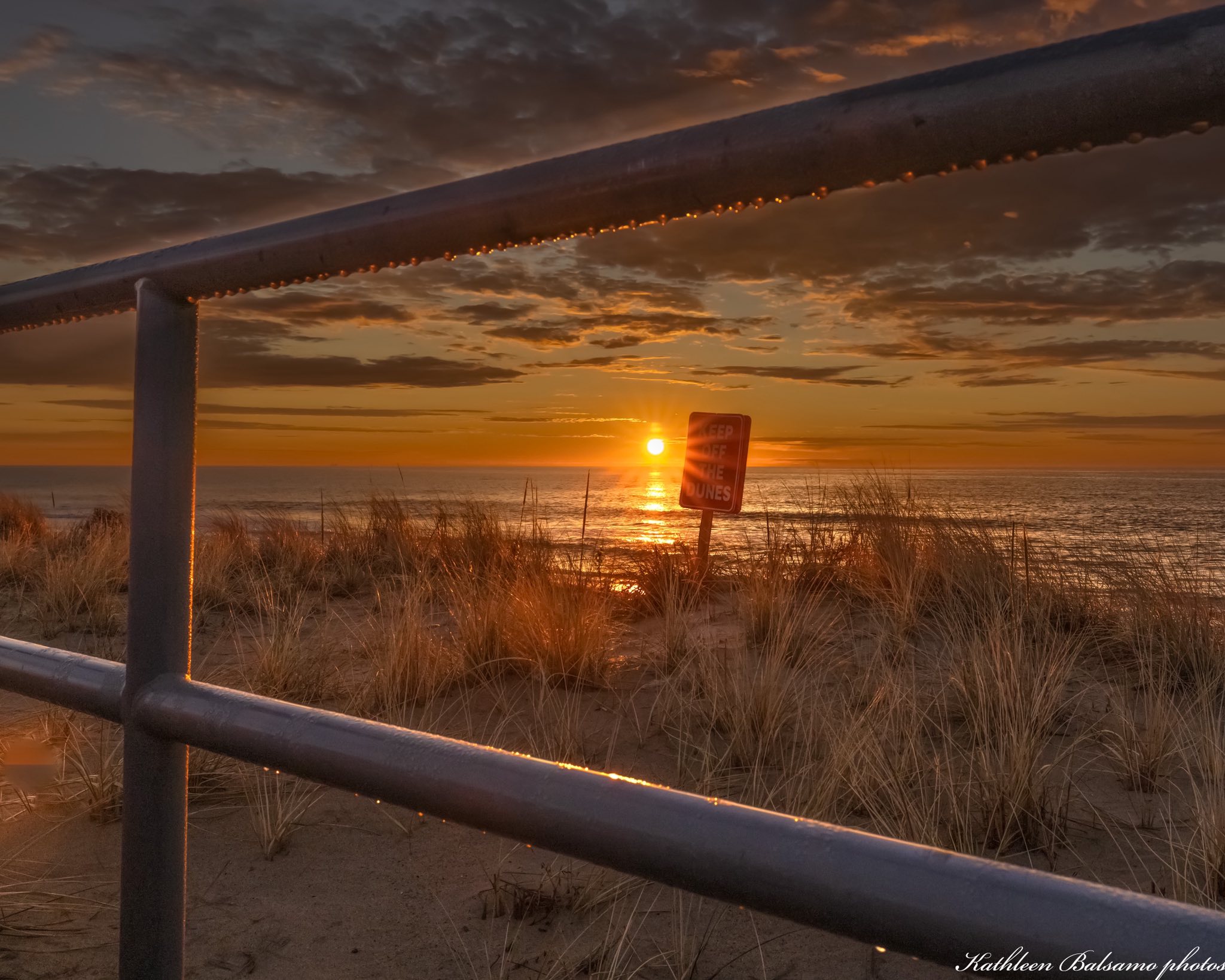 Sunrise this morning from Smith Point Beach | Facebook