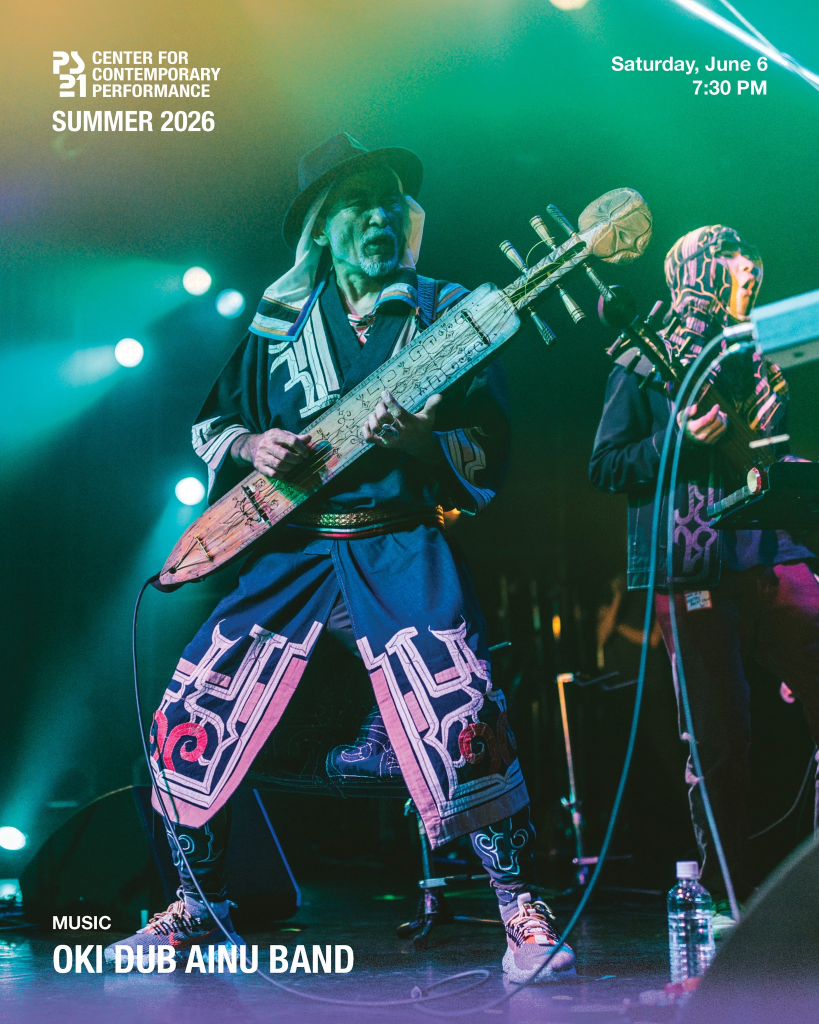 Oki Dub Ainu Band live at PS21 on June 6th