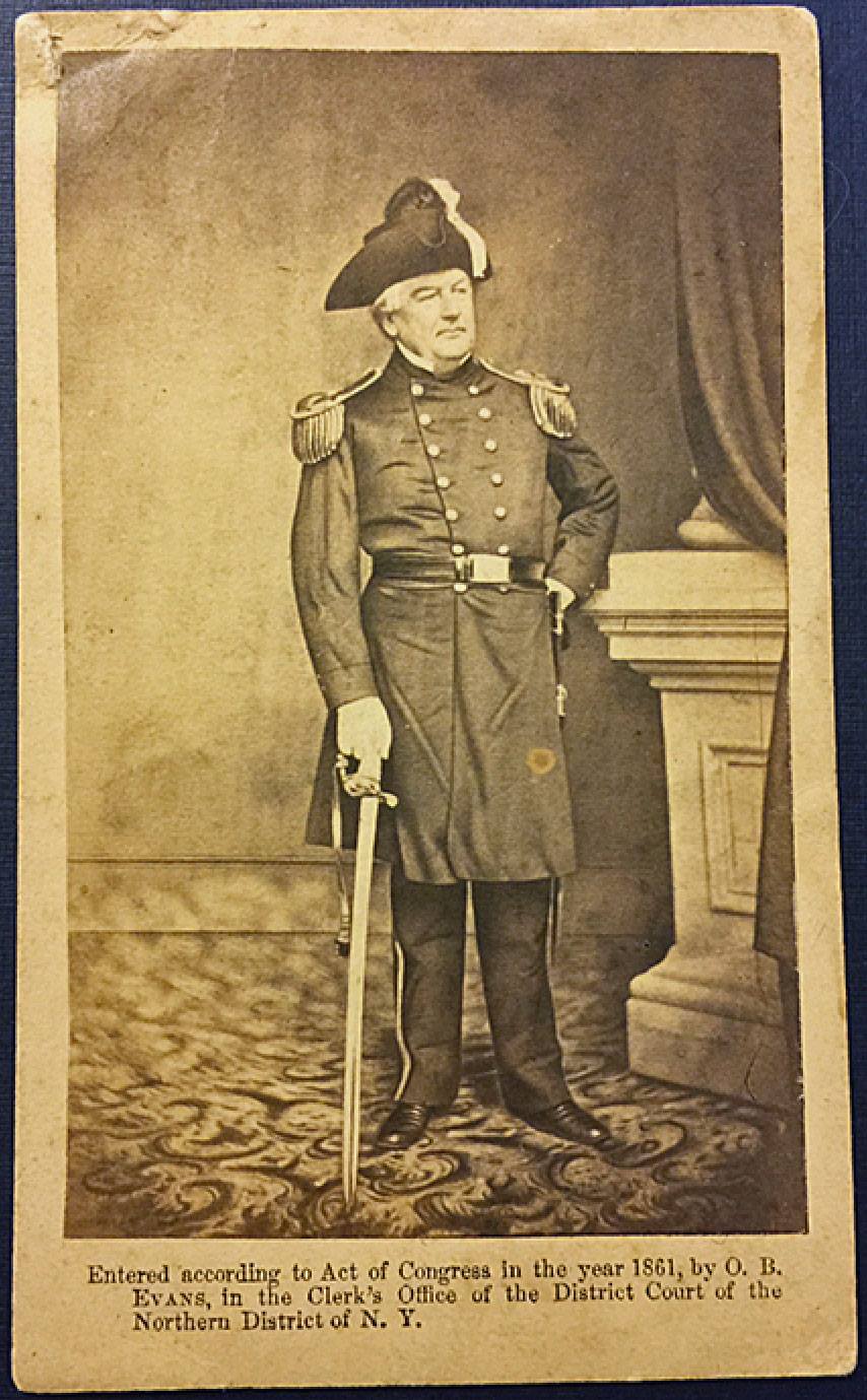 Military Images - A FORMER PRESIDENT PREPARES FOR CIVIL WAR.—Millard ...