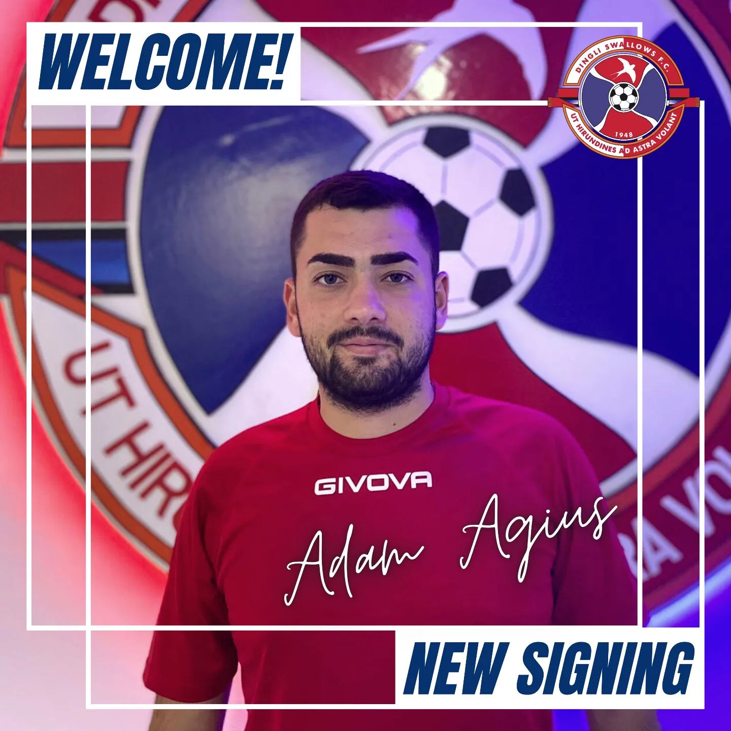Dingli Swallows FC - Adam Agius ta 23 sena huwa plejer ieħor li se jkun ...