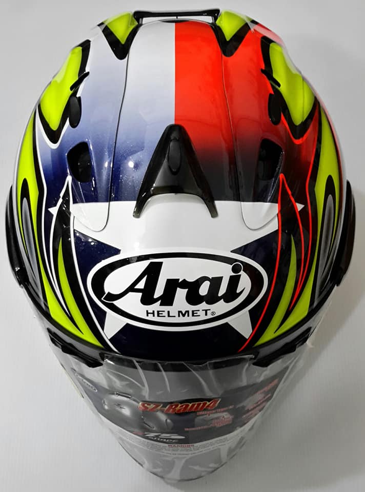 ARAI SZ RAM 4 RUSSELL black ARAI SZ RAM 4 EDWARDS TRIBUTE ARAI SZ