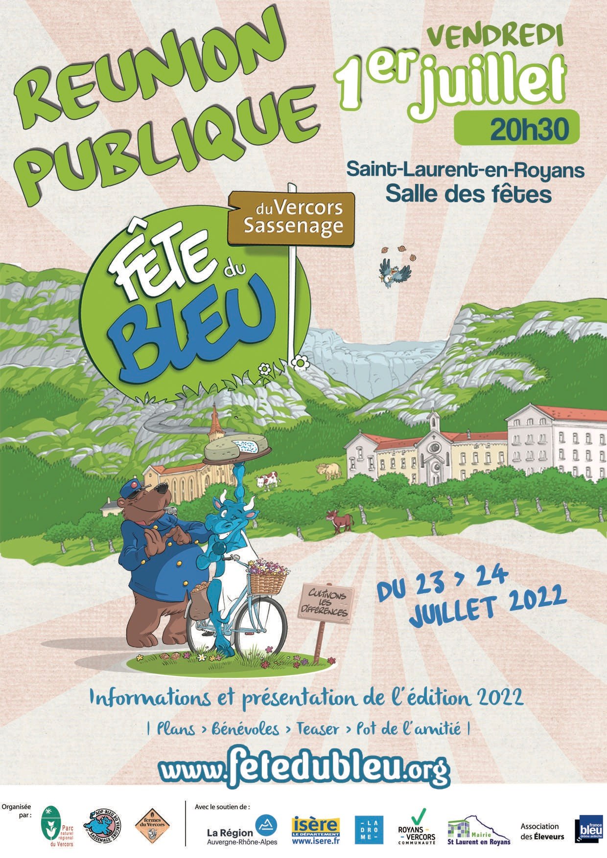 Fete Du Bleu Saint Laurent En Royans