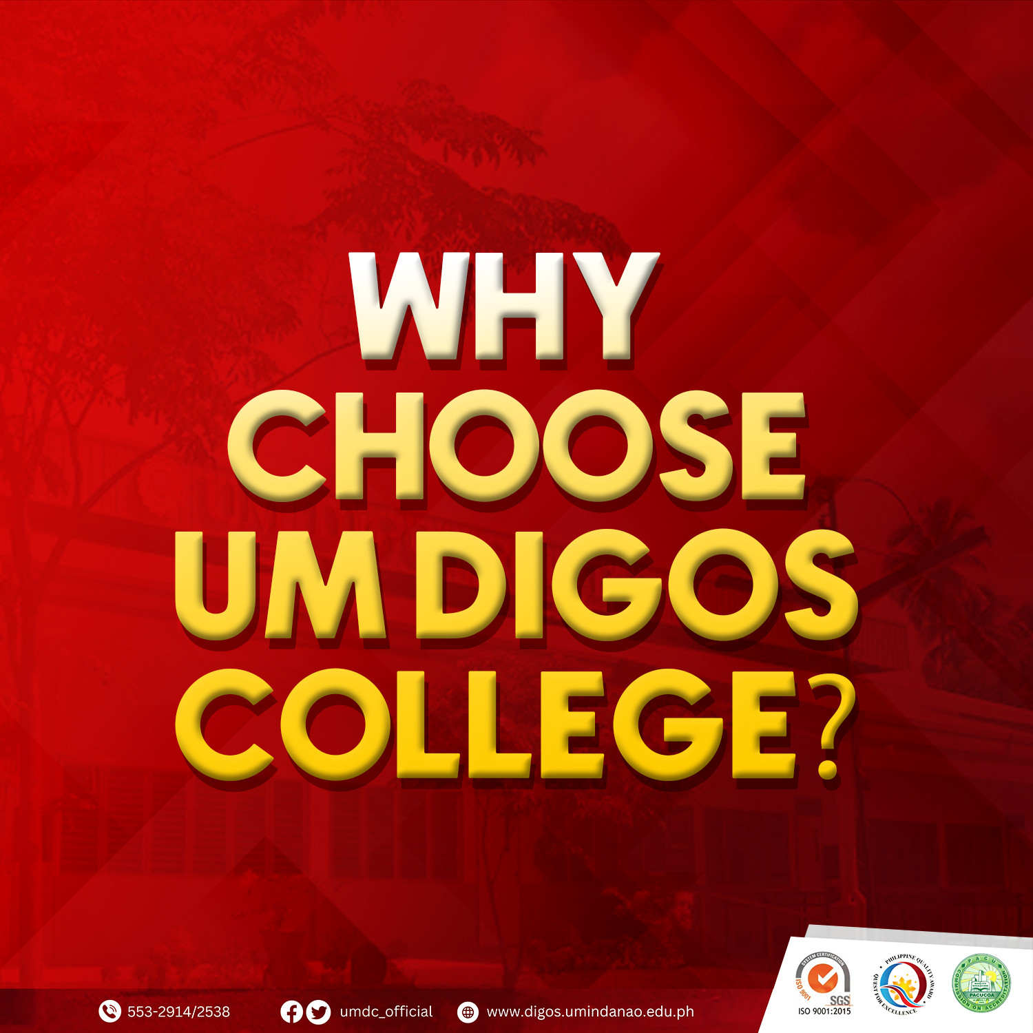 UM Digos College - Department of Teacher Education Alumni