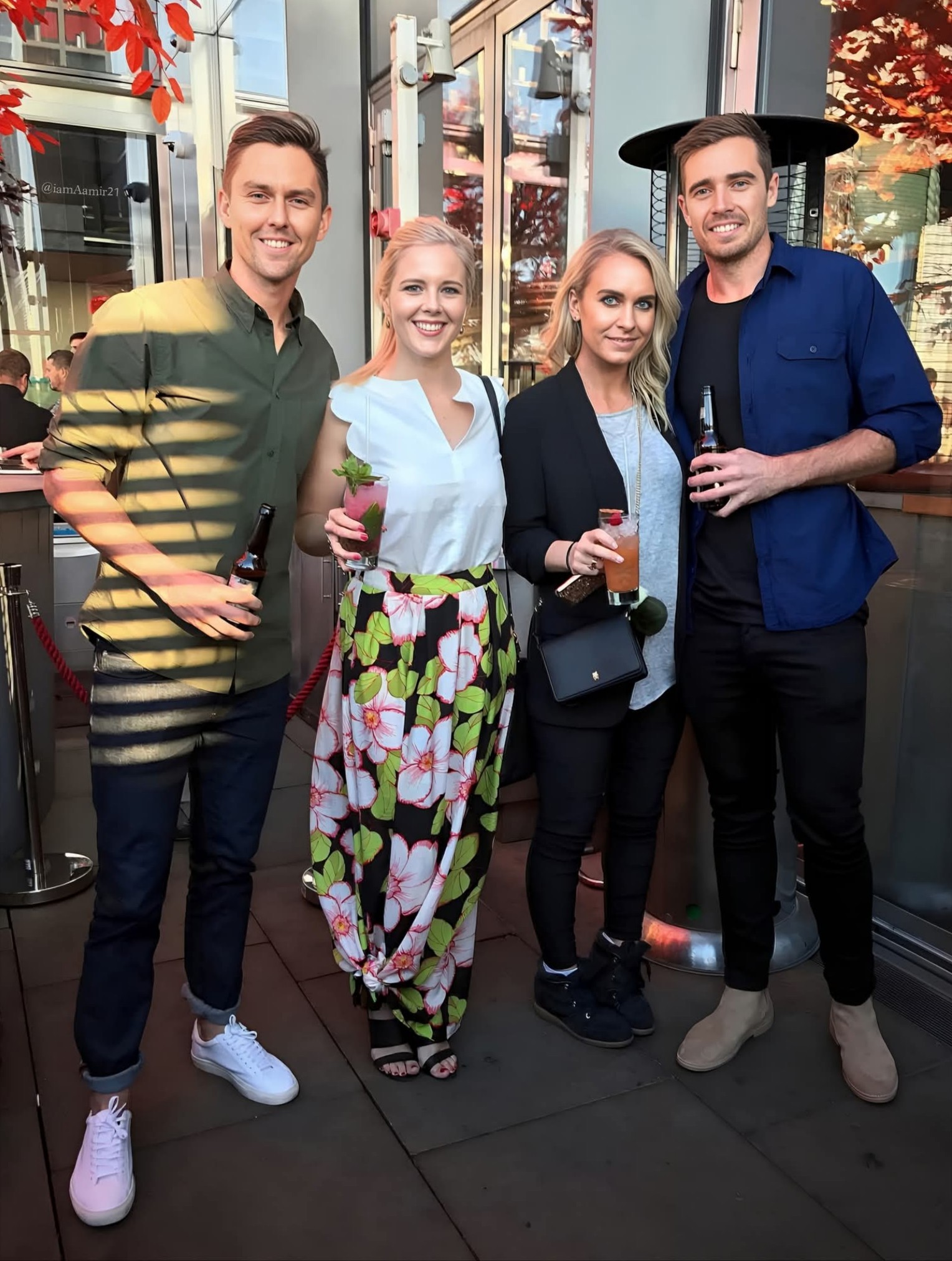 Aamir - Tim Southee & Trent Boult With Their Wives 🩵 #TrentBoult # ...