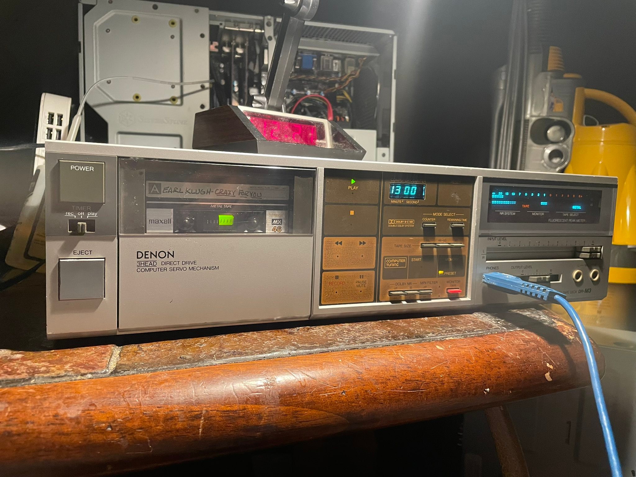 Denon DMD-1800 minidisc deck repair success