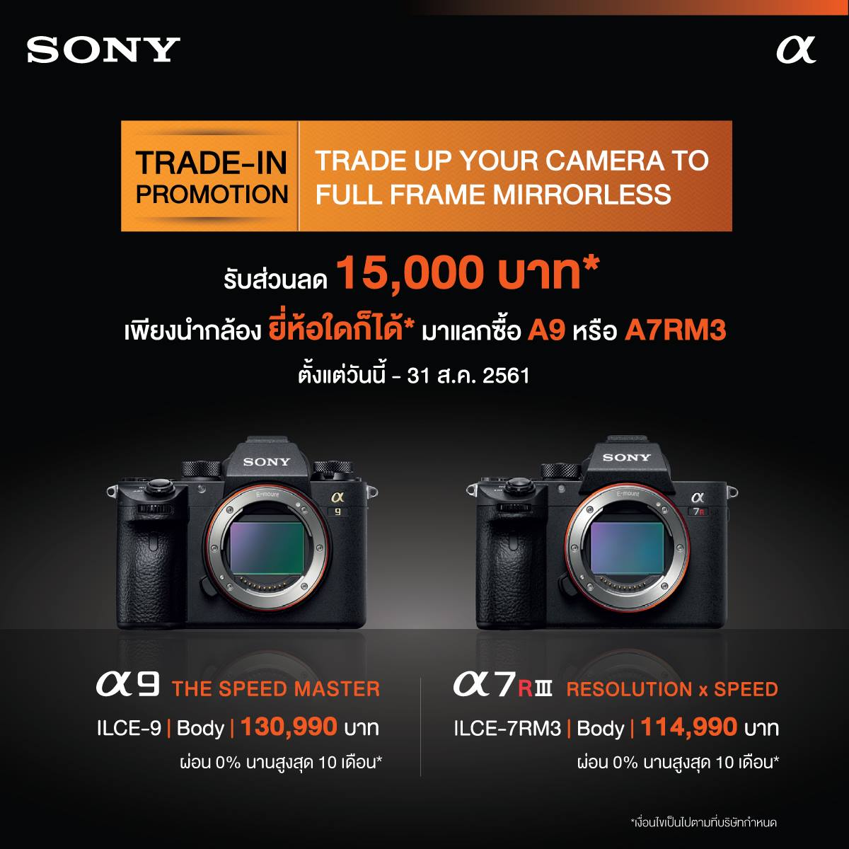 Trade-in Promotion!!!... - Sony - Digital Camera Thailand | Facebook