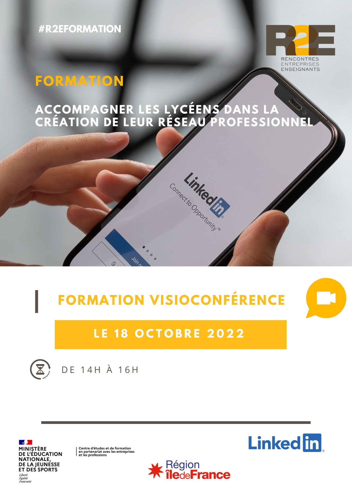 R2E - #R2Eformations, Accompagner les #lycéens dans la... | Facebook