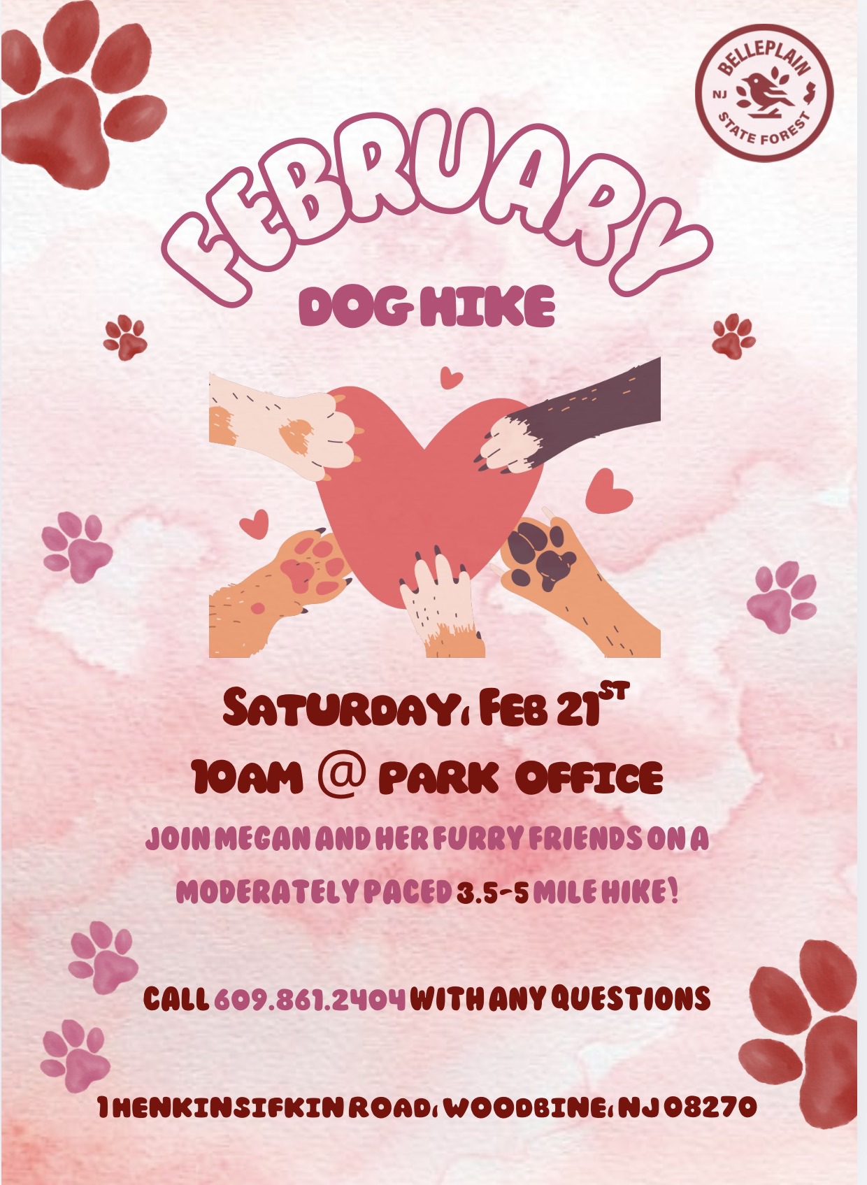 February Dog Hike 🐾💗🥾
