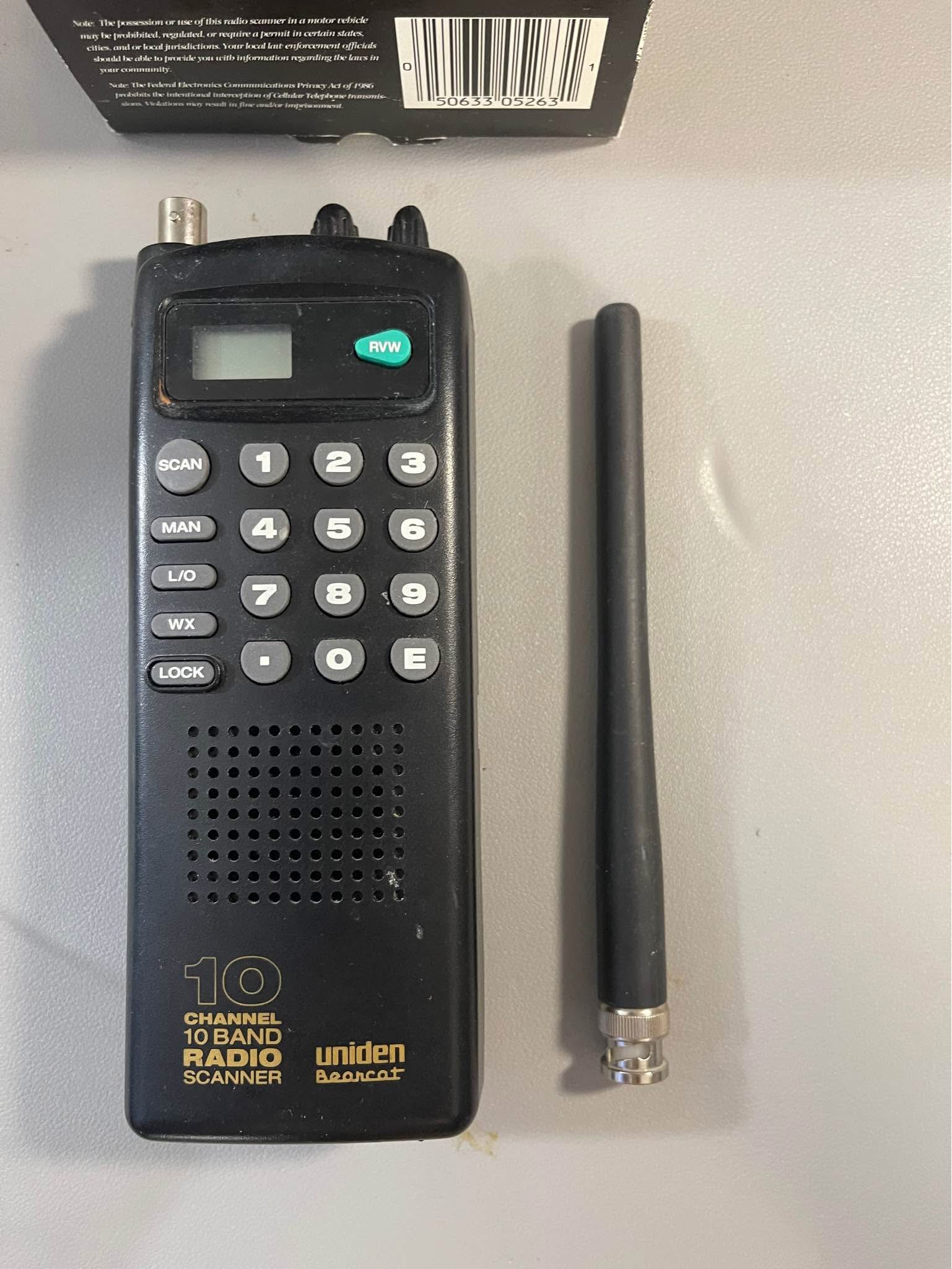 Uniden Bearcat BC 60XLT-1 Programmable Handheld Scanner - Scanners ...