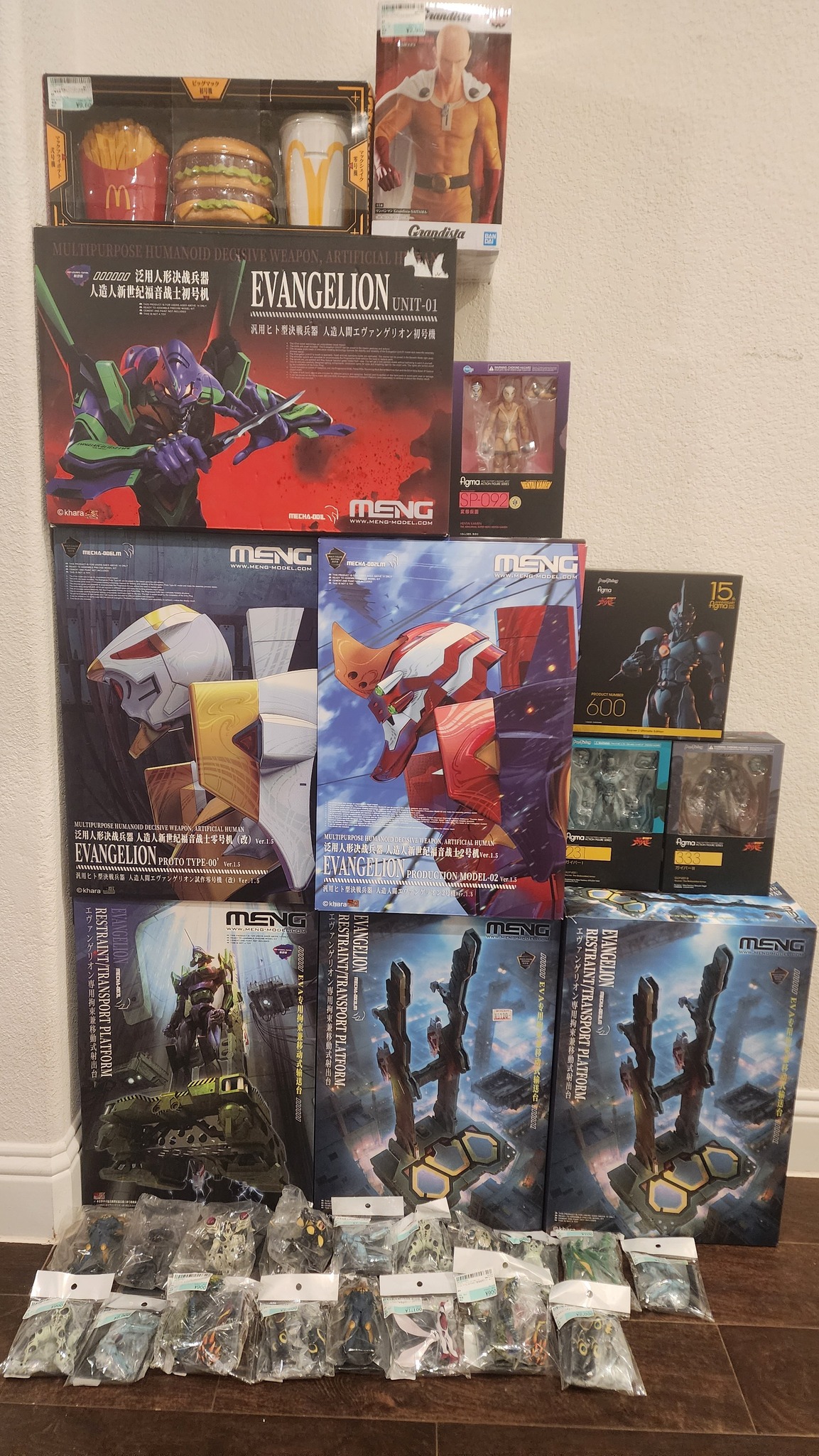 Guyver fan's Japan trip haul: figures and models