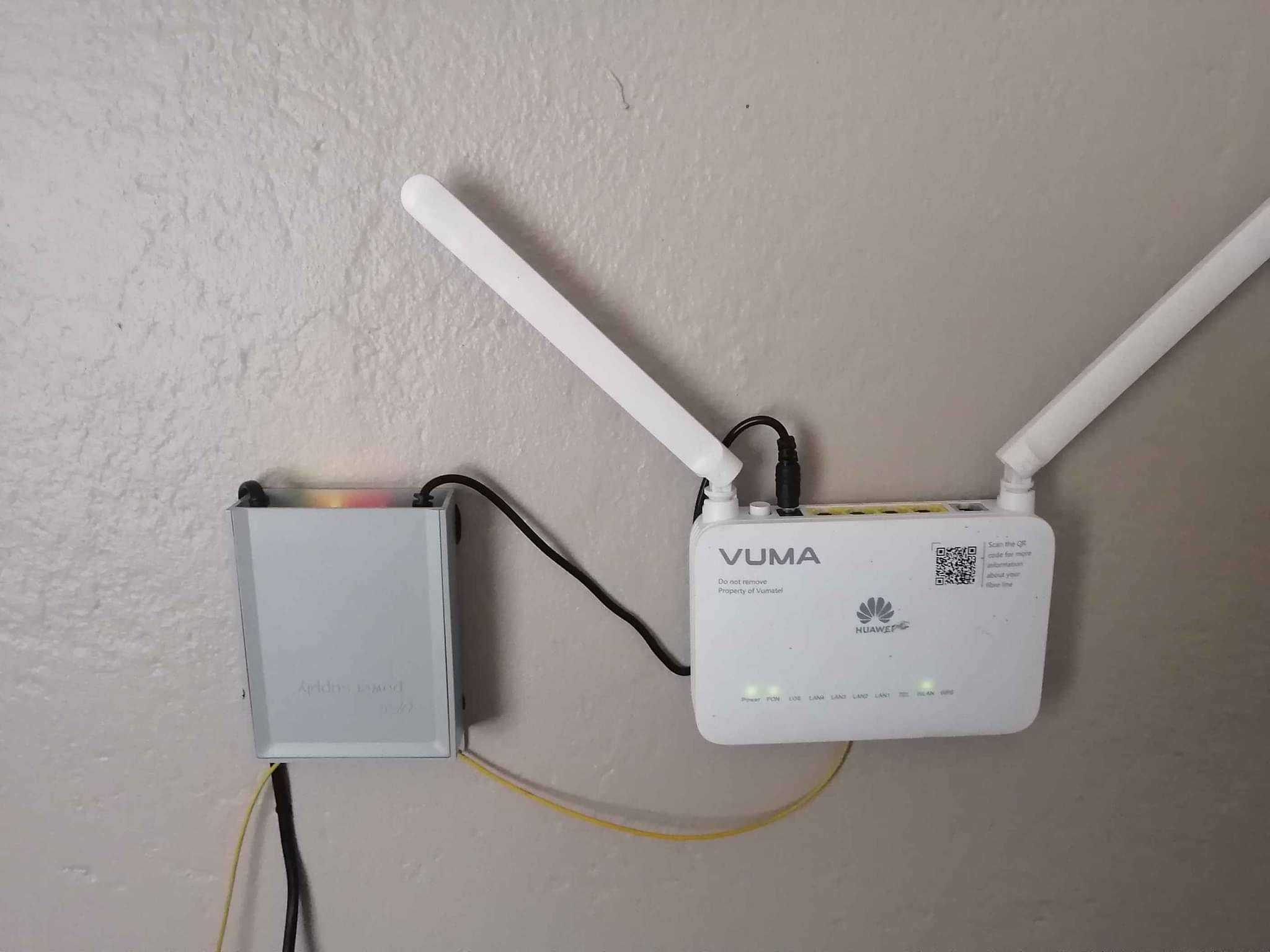 12v 7500mah lithium Ups for wifi fibre router during load shedding ...