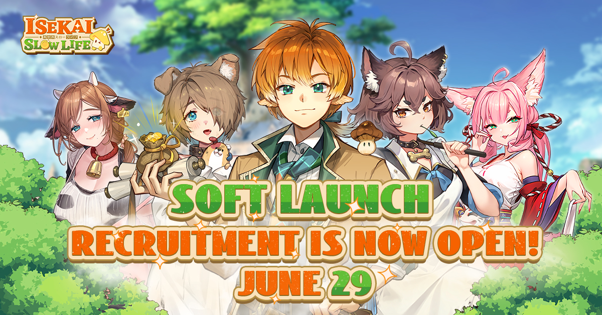 Isekai:Slow - 🎉Isekai: Slow Life Soft Launch is officially online！🎉 ...