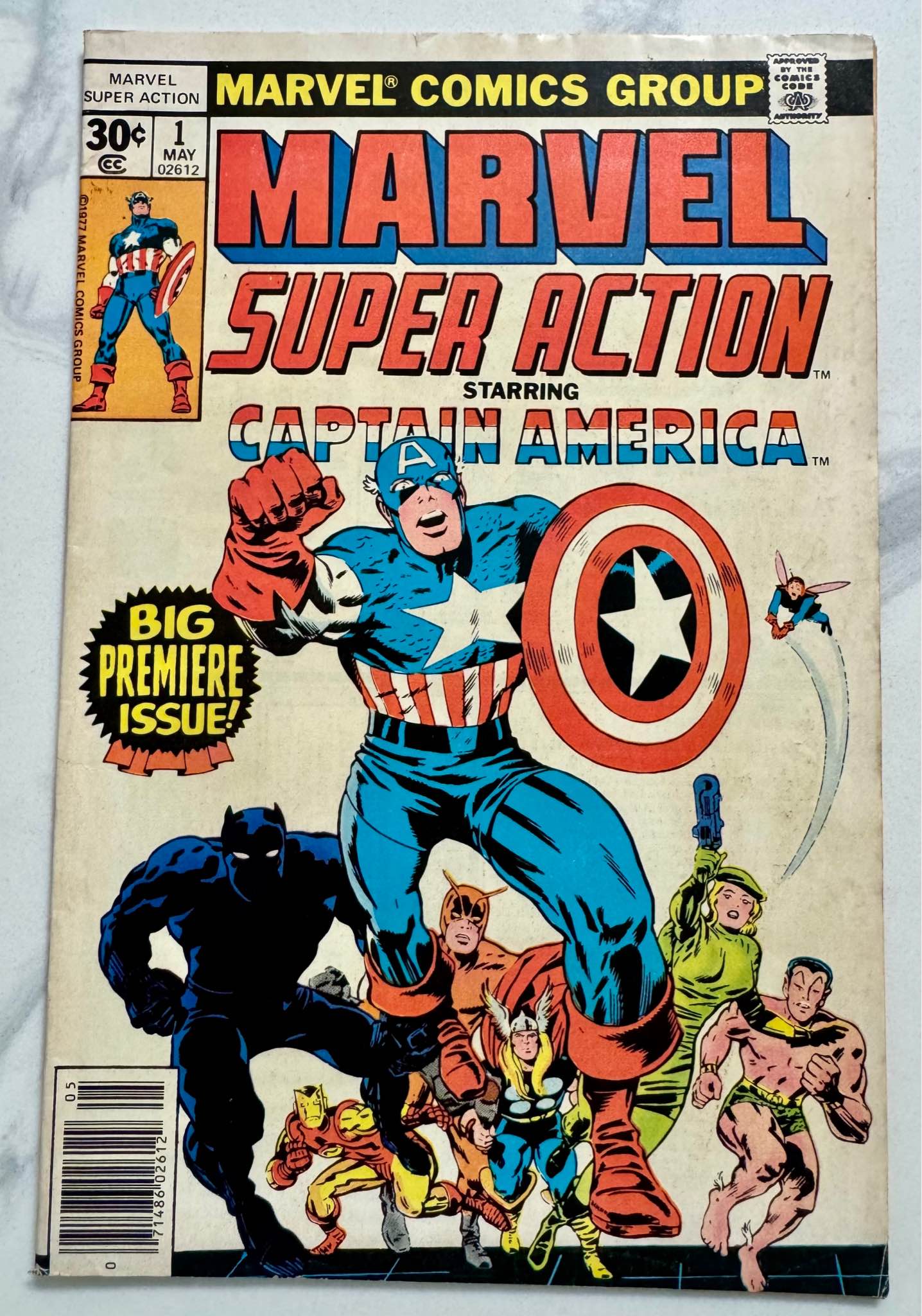 Captain Marvel #1 CGC 9.8 gold foil 1995 comic for sale